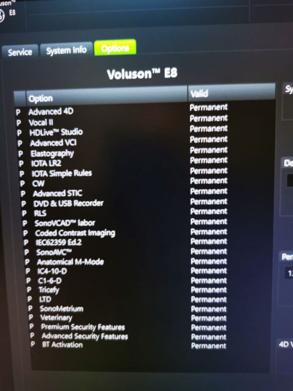 GE Voluson E8 BT18 - Image 3